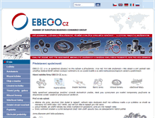 Tablet Screenshot of ebeco.cz